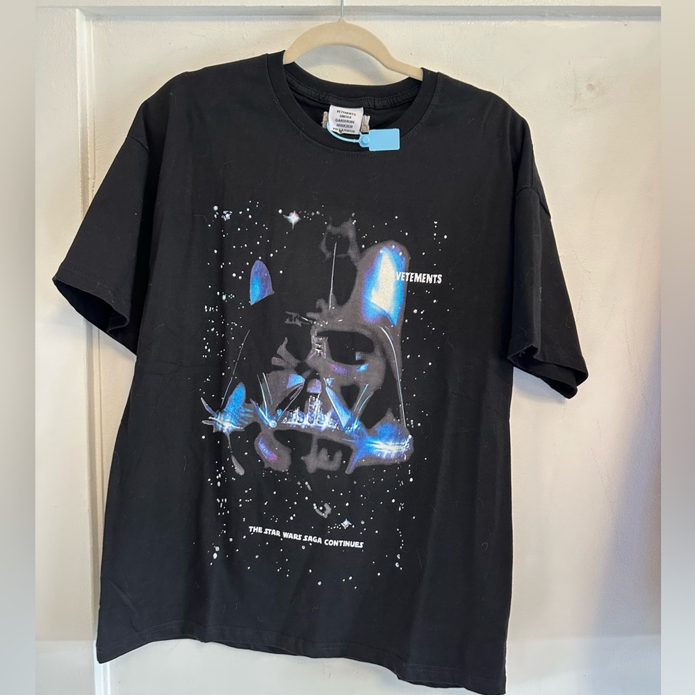 COPY - Ventements Black Star Wars Edition Darth Vader T-shirt StarWars